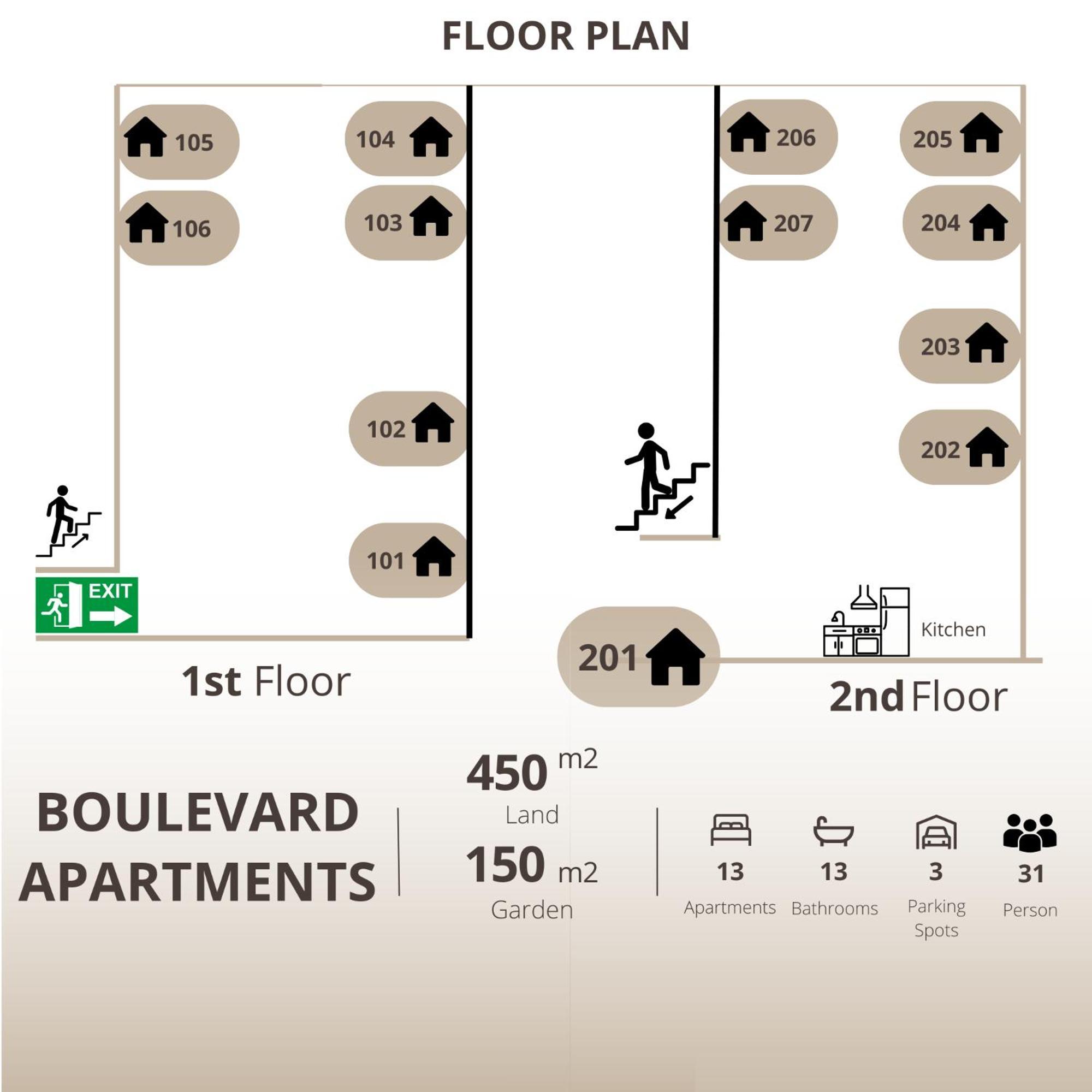 Boulevard Apartments City Center Ohrid Esterno foto